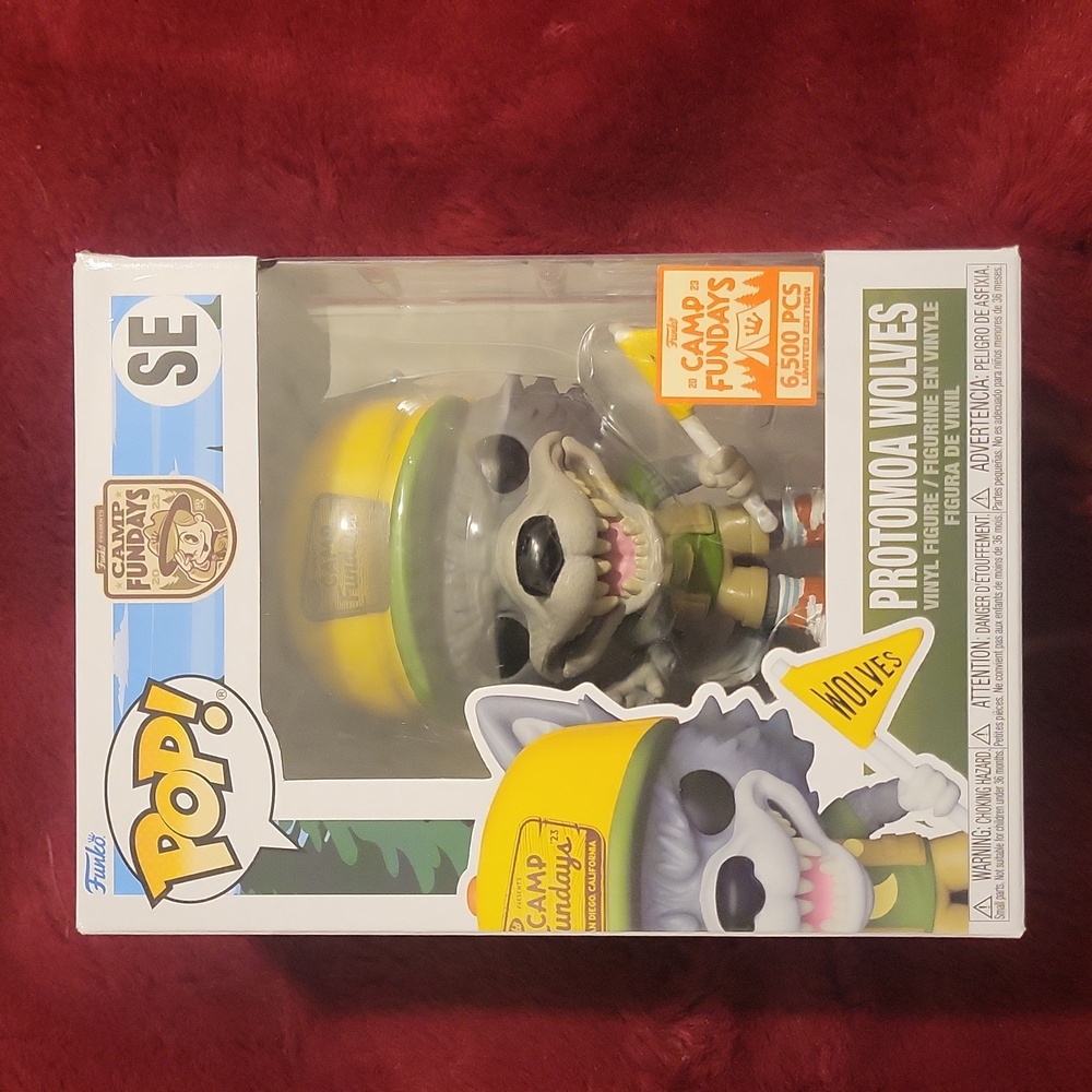 Funko Pop Protomao Wolves Camp Fundays Limited Edition